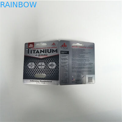 Karten-Kasten Stiff des weißen Panther-7K Verpackender blasen-3d für männliche Verbesserungs-Pille