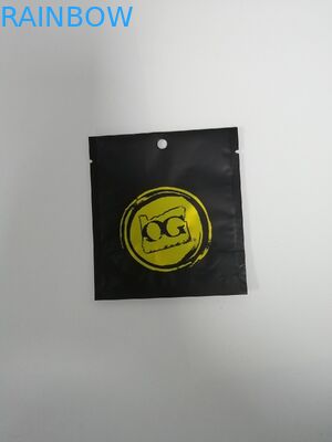 3.5/7 Gramm Plastik-Plastik Geruch-Beweis-Unkraut-Taschen-mit Reißverschluss für das Gummies-Blumen-Verpacken