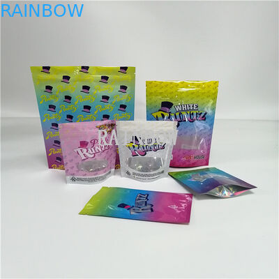 100-180 Mic-Stärke-Geruch-Beweis-Kinderbeweis-Tasche für 3,5 Gramm Plätzchen-