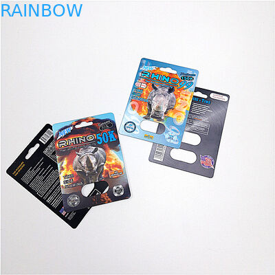 Vorübergehendes Dia-Plastikblase, die schwarze Karten-Plastikabdeckung Mamsa 3d für Sex-Pillen verpackt