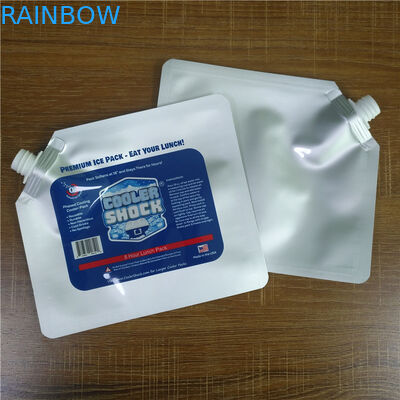 Wiederverwendbares Getränk stehen oben Reißverschluss-Beutel-biologisch abbaubare Lebensmittelverpackungs-Gewürz-Taschen mit Tülle