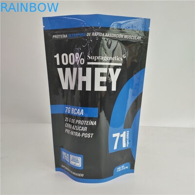 Stehen Sie oben Beutel-das Gewohnheit Druckimbiss-Taschen-Kaffee-Schokoladen-Pulver, das 5lb 2kg verpackt