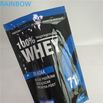 Stehen Sie oben Beutel-das Gewohnheit Druckimbiss-Taschen-Kaffee-Schokoladen-Pulver, das 5lb 2kg verpackt