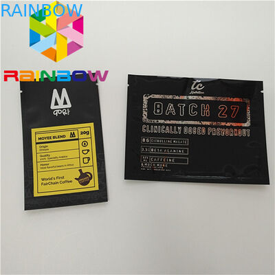 Kraton-Reihen-flache Unterseiten-Taschen, drei Seiten-Beutel für Hanf-gummiartiges Süßigkeits-Unkraut