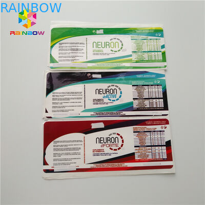 Tropfenzähler-Psychiaters-Ärmel beschriftet pharmazeutische Aufkleber-Phiole Glas-Flasche 30ml für Steroid