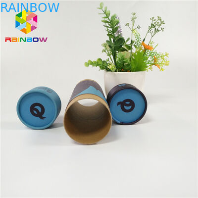 Das grüner Tee-Medizin-Tablet-Verpacken, das zusammengesetzt ist, drückt besonders angefertigte das Papierrohr-Logo hoch