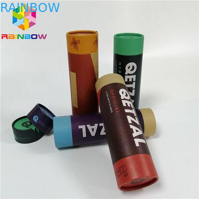 Der Tee-trockene Frucht-verpackende Papierkasten, der kundenspezifisches recyclebares verpackt, drücken Kraftpapier-Rohr hoch