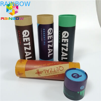 Der Tee-trockene Frucht-verpackende Papierkasten, der kundenspezifisches recyclebares verpackt, drücken Kraftpapier-Rohr hoch