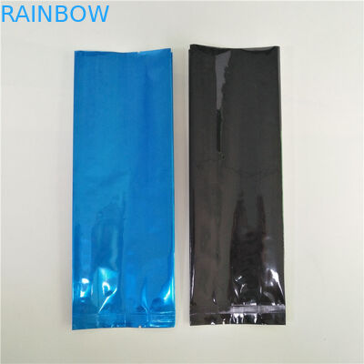 Aluminiumfolie-Seiten-Keil-Teebeutel, die Kaffee-Beutel-Heißsiegel mit Ventil verpacken