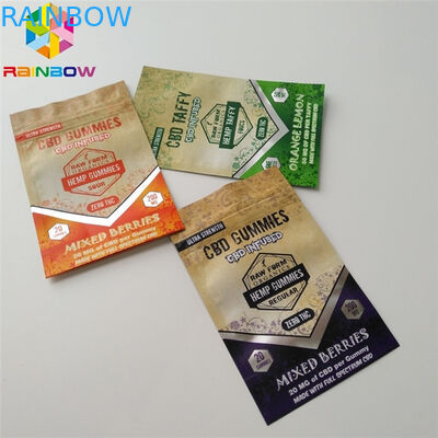 Plätzchen-Kräuterweihrauch Runtz Plastik, der dauerhafter Zipverschluss-Plastiktaschen verpackt