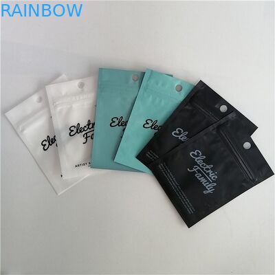 Aluminiumfolie-Zipverschluss-Plastikbeutel, welche die wiederversiegelbare Seite drei versiegelt verpacken