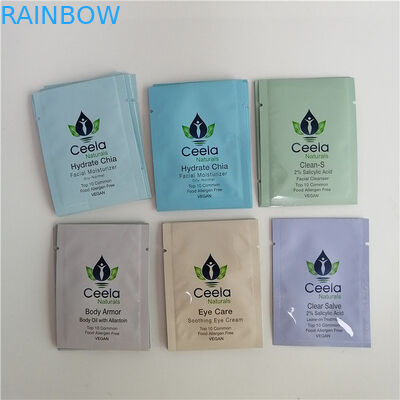 Aluminiumfolie-Zipverschluss-Plastikbeutel, welche die wiederversiegelbare Seite drei versiegelt verpacken