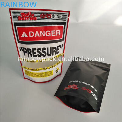 Riechen Sie den Beweis-Kräuterweihrauch, der kindersichere Flecken-Tasche 3.5g Ziplocke Stoney verpackt