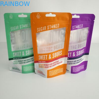 Riechen Sie den Beweis-Kräuterweihrauch, der kindersichere Flecken-Tasche 3.5g Ziplocke Stoney verpackt