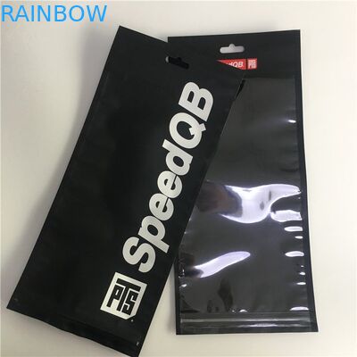 Wiederversiegelbare drei Seite Siegelaluminiumfolie-Zipverschluss-Taschen-Nahrung feuchtigkeitsfest