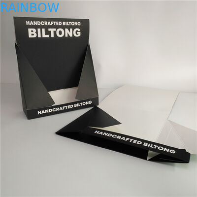 Zeigen Sie Papierkasten-das Verpackenschokoladen-Spielwaren-Süßigkeits-Aluminiumzinn/Kästchen an, die angewendet werden