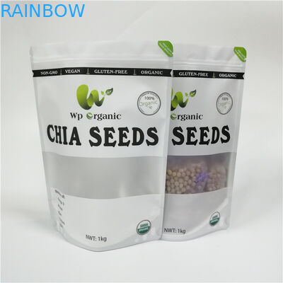 Geruch-Beweis-Imbiss-Taschen-Verpackenplätzchen-Teig-Hauch-Beutel mit vorderem nebeligem Windows