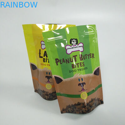Digital-Drucken steht oben die Reißverschluss-Beutels-Nahrung für Haustiere, die Plastik verpackt