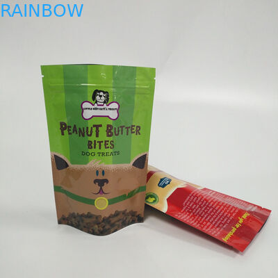 Digital-Drucken steht oben die Reißverschluss-Beutels-Nahrung für Haustiere, die Plastik verpackt