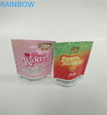 Eine Pfund-Aluminiumfolie sackt kundenspezifisches Plastik-Reißverschluss-Geruch-Beweis-Zylindertiefdruck-Drucken ein