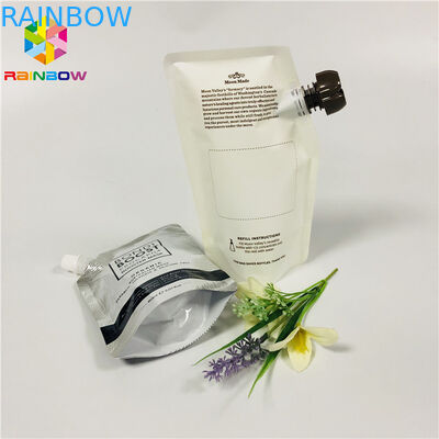 Doypack-Nahrungsmittelgrad stehen oben Beutel-wiederverwendbarer Reinigungsgel-flüssige Masken-im Gesichtverpackung