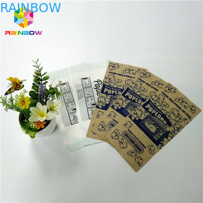 Heißsiegel-Imbiss-Tasche, die biologisch abbaubaren aufbereiteten Snack-Food-Popcorn-Speicher verpackt