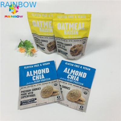 stehen 1 Pfund 12oz oben Taschen mit Reißverschluss, Gewürz-Pulver-Beutel-mit Reißverschluss Mattdrucken