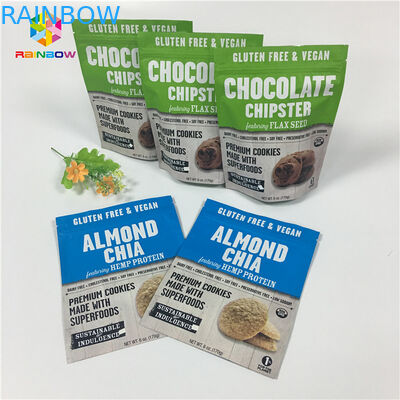 stehen 1 Pfund 12oz oben Taschen mit Reißverschluss, Gewürz-Pulver-Beutel-mit Reißverschluss Mattdrucken