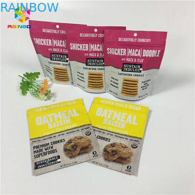 Gravüren-Drucken steht oben Verpackungs-Taschen-Vanille-Kaffee-/Milcheiweiß-Pulver mit Reißverschluss