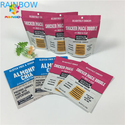 Gravüren-Drucken steht oben Verpackungs-Taschen-Vanille-Kaffee-/Milcheiweiß-Pulver mit Reißverschluss