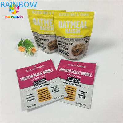 Gravüren-Drucken steht oben Verpackungs-Taschen-Vanille-Kaffee-/Milcheiweiß-Pulver mit Reißverschluss