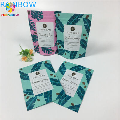 Hohe Sperren-Aluminiumfolie-Gewohnheit druckte Imbiss-Taschen für Seesalz/-Körperpeeling