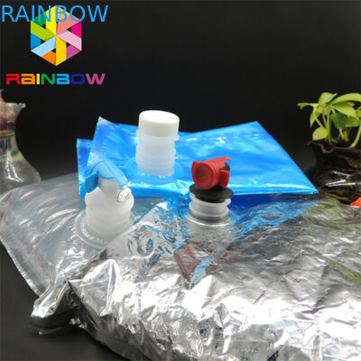 Schellfisch 10L, den Aluminiumfolie-Wein oben Beutel-Tüllen-/Ventil-Speicher-Tasche FDA stehen, bescheinigte