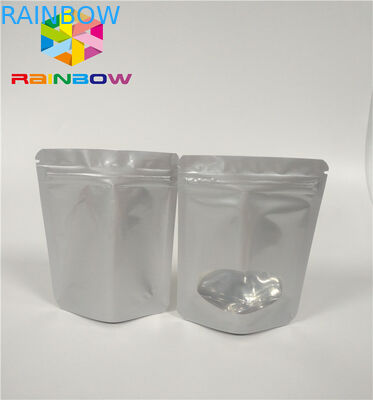 Plastik-Hologramm-Reißverschluss kundengebundene Papiertüten für Wimper-Kleber-Kosmetik-Produkte