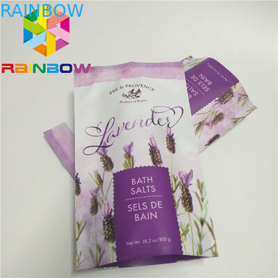 Heißsiegel-Reißverschluss-Kosmetiktaschen, Aluminiumfolie-Gesichtsmaske, die für Hautpflege verpackt