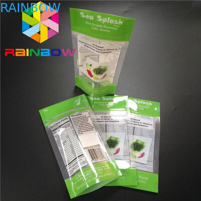 Biologisch abbaubare Aluminiumfolie stehen oben Beutel-Verpackenbad-Krümel-Salz-Leichensack