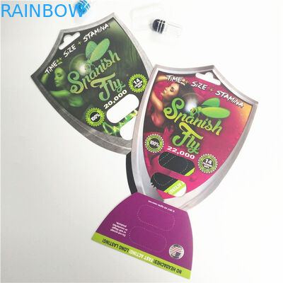 Nashorn-Pillen-Kapsel-Blasen-Verpackenkarten-Schaukarton-männliche sexuelle Leistungs-Verbesserung