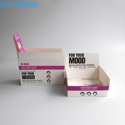 Freundliche Kraftpapier Pappverpackenkasten-Einzelverpackung Eco faltbar für Schokolade