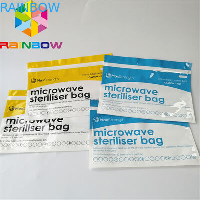 Säuglingsnahrung steht oben Reißverschluss-Beutel steht oben Mikrowellen-Dampf-Sterilisator-Art