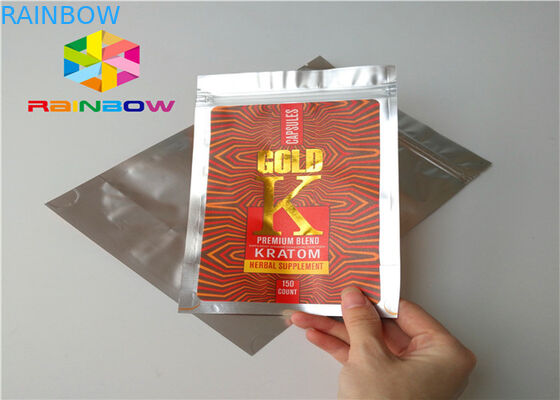 Männlicher Verbesserungs-Getränk-Flaschen-Packpapier-Kasten mit klebendem Aufkleber-Aufkleber