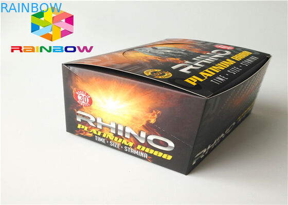 Mischungs-Farbpapierkasten-verpackender gewölbter faltbarer heißer stempelnder Prägungsprozeß