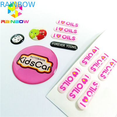 Materieller Psychiaters-Epoxidärmel beschriftet Offsetdruck mit gestempelschnittener gerader Ecke