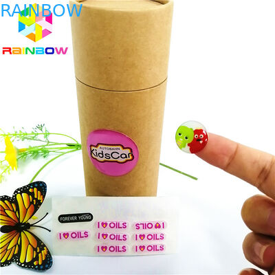 Materieller Psychiaters-Epoxidärmel beschriftet Offsetdruck mit gestempelschnittener gerader Ecke