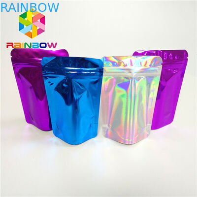 Kosmetik-Haar-Erweiterungs-Plastikbeutel, die wiederverwendbare Plastik-Reißverschluss-Tasche verpacken