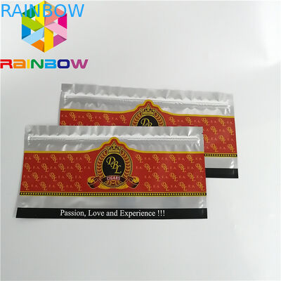 Wiederversiegelbare Plastikbeutel mit Reißverschluss, die klaren ganz eigenhändig geschrieben bereiften Zigarren-Nahrungsmittelspeicher verpacken