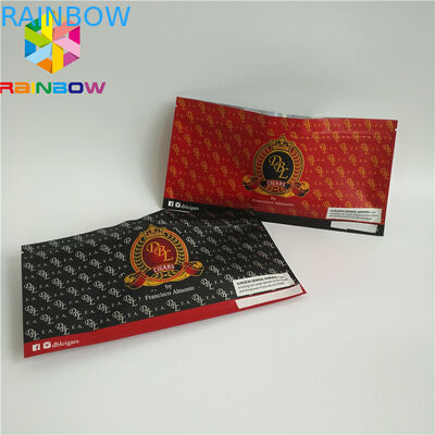 Wiederversiegelbare Plastikbeutel mit Reißverschluss, die klaren ganz eigenhändig geschrieben bereiften Zigarren-Nahrungsmittelspeicher verpacken