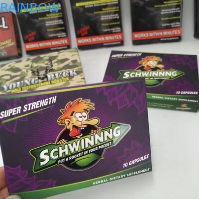 Faltbare kundenspezifische Beutel, die 300gsm Tag der Pappe 7 2 Tagespillen-Kasten verpacken