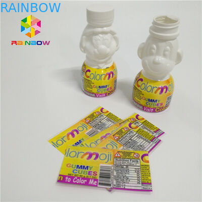 PVCbeschriftet Plastikpsychiaters-Ärmel wärmeempfindliche Verpackung für Getränkeflaschen-Hals