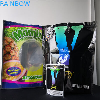 Der Geruch-Beweis, der Plastik ist, stehen oben Verpackenwiederversiegelbare taschen Beutel-Blumen-Plastik