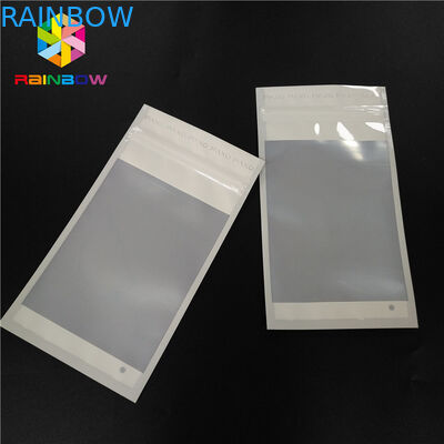 Feuchtigkeitsfest stehen Sie oben Reißverschluss-Beutel recyclebare Taschen Doypack Plastik mit Reißverschluss mit runder Ecke
